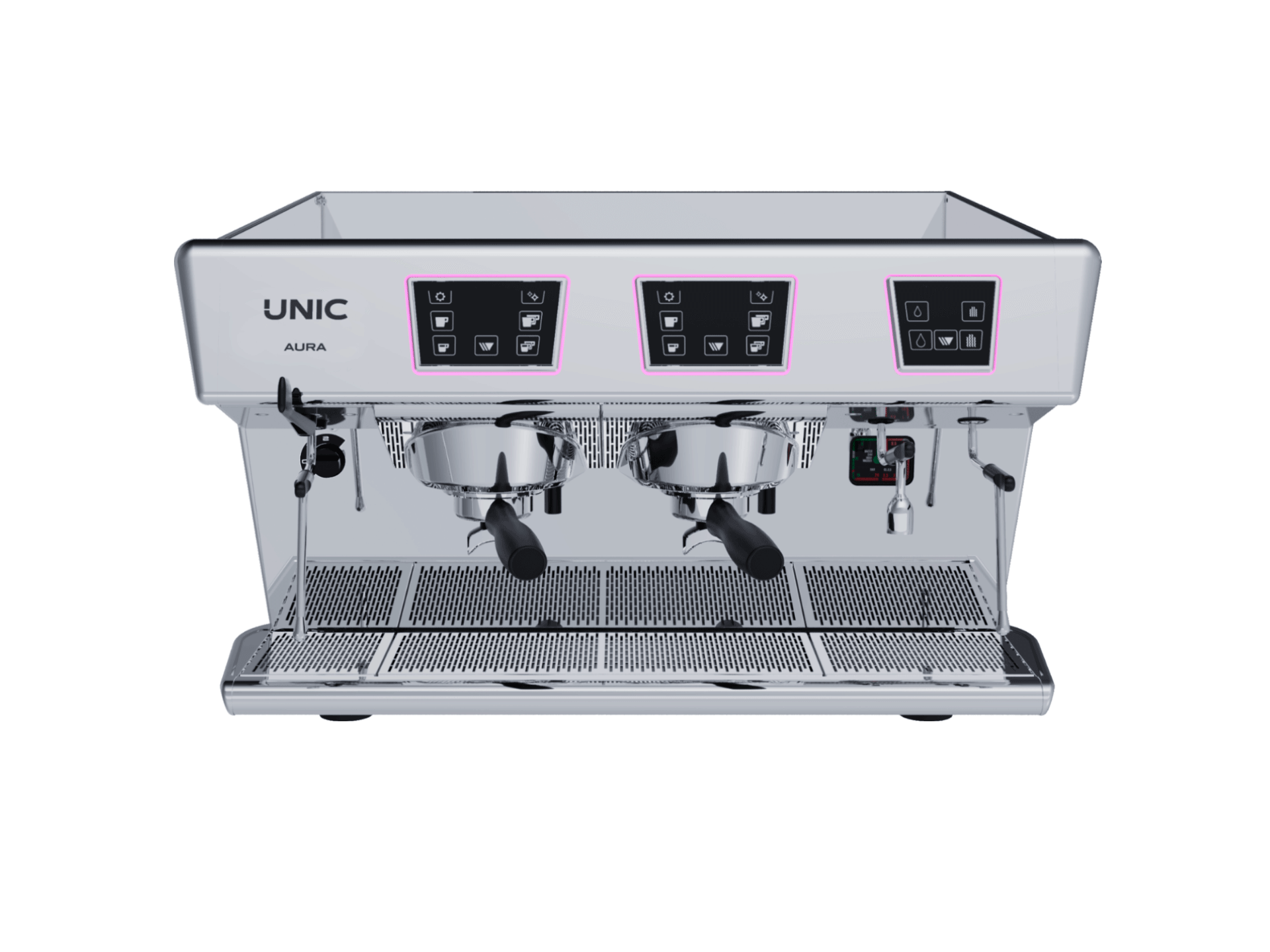 Aura 2 Groups Espresso Machine Front