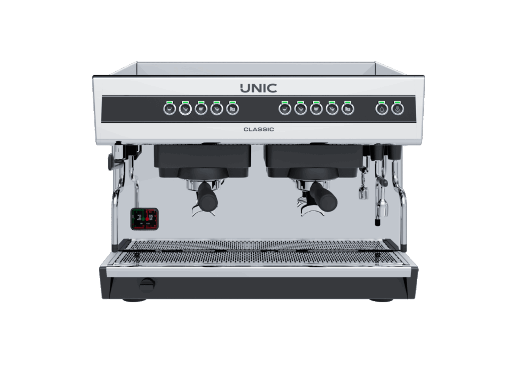 UNIC Espresso Machine Classic e 2 Groups Front