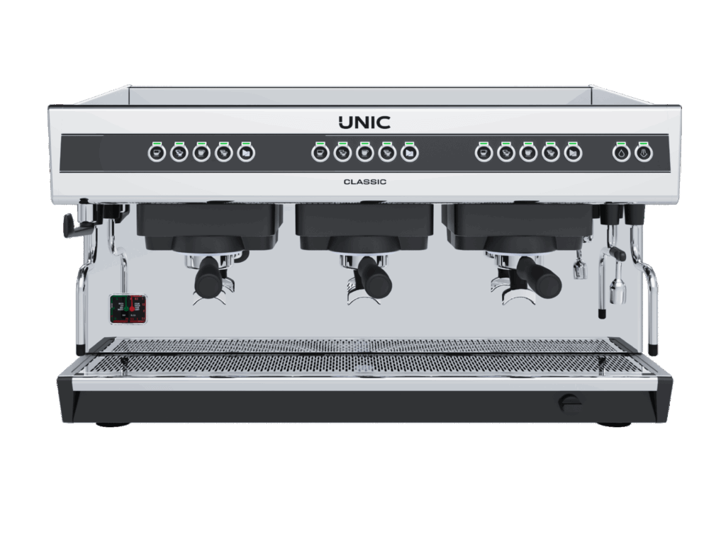 Classic E 3 Groups Espresso Machine Front