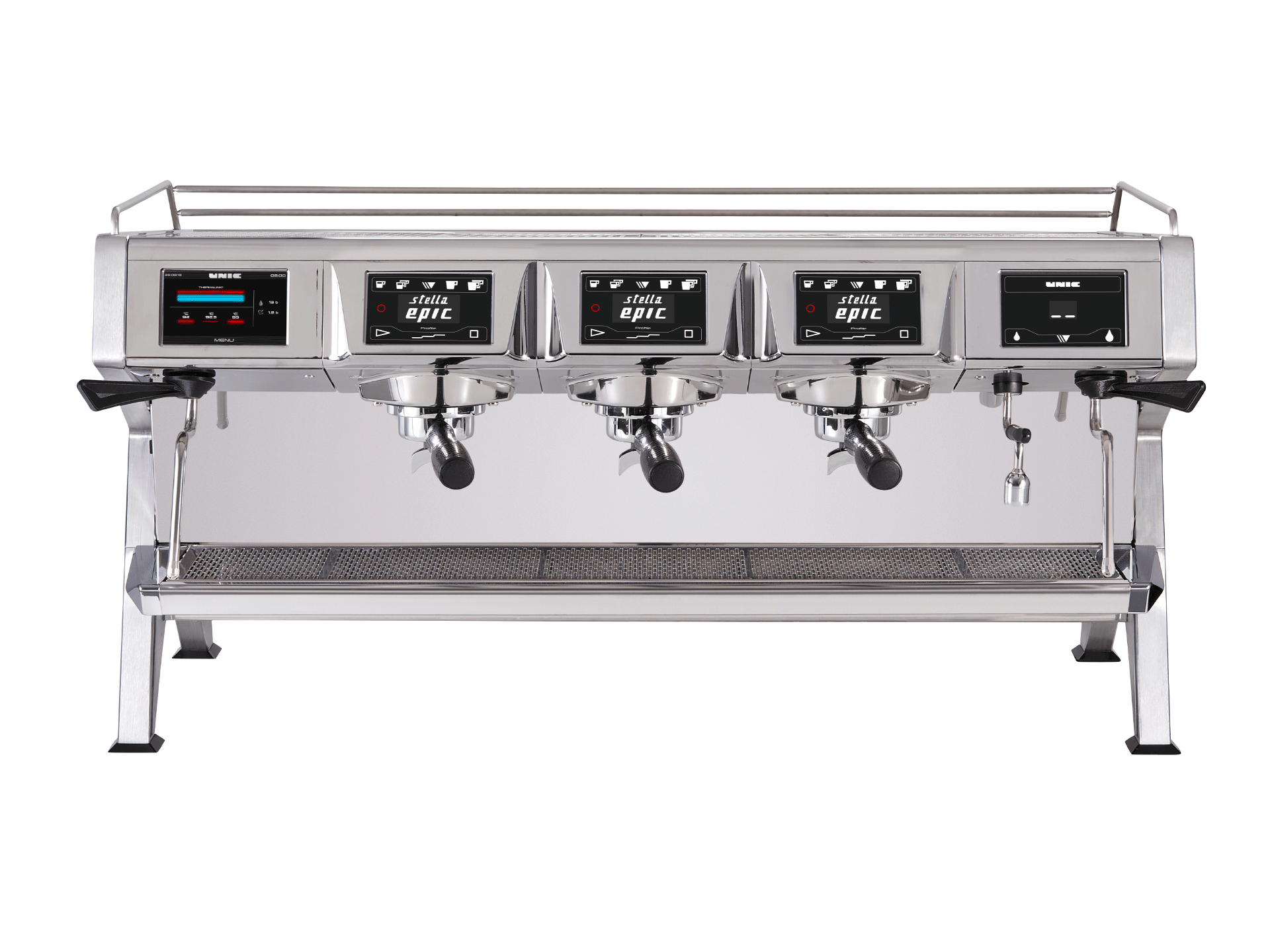 STELLA EPIC 3 Groups Multi Boiler Espresso Machine Front