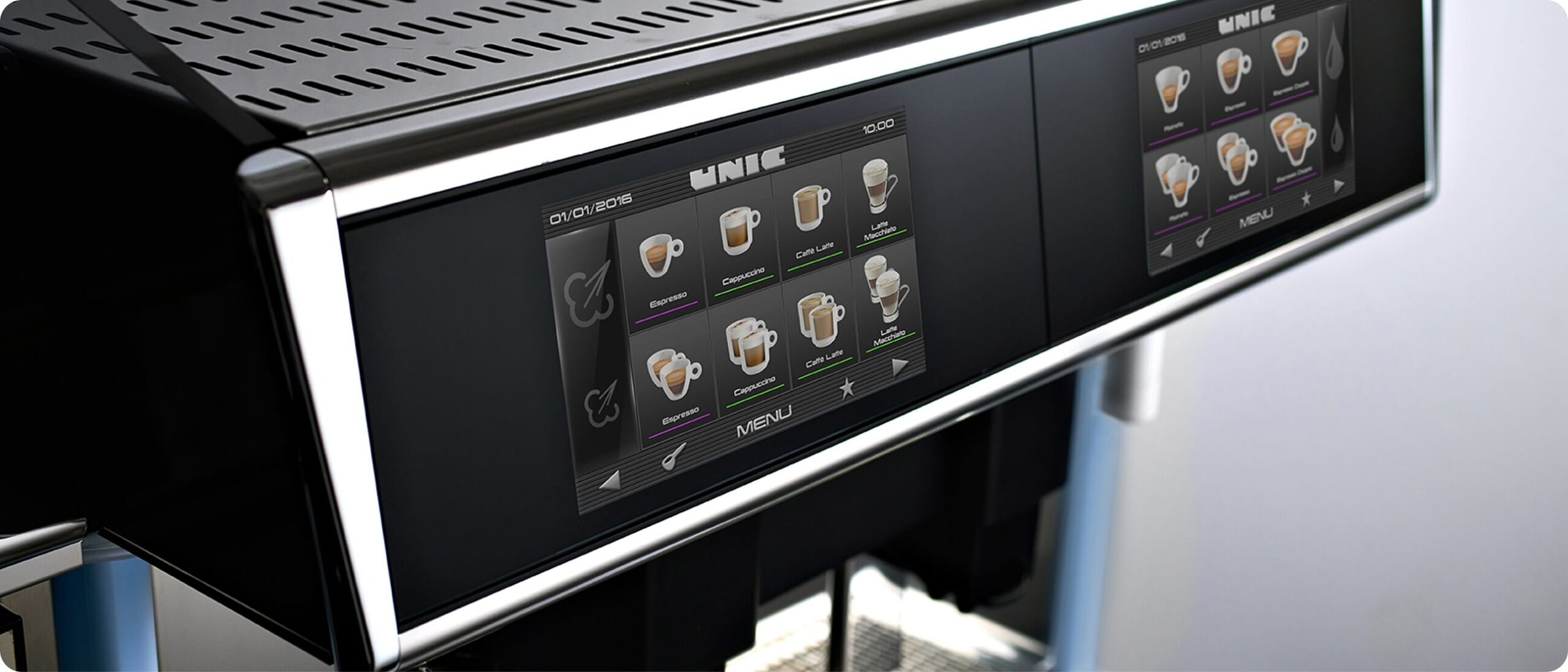 UNIC_Espresso_Machine_TANGOST_Duo_FrontPanel_detail