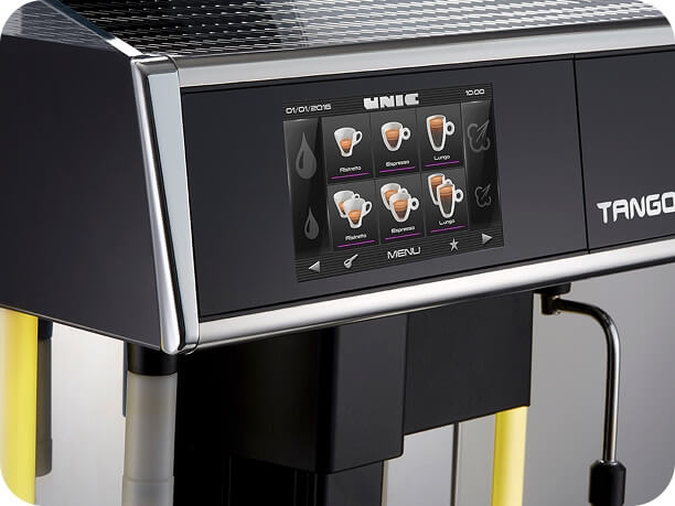 UNIC_Espresso_Machine_TANGOST_Solo_Screen_Menu_detail