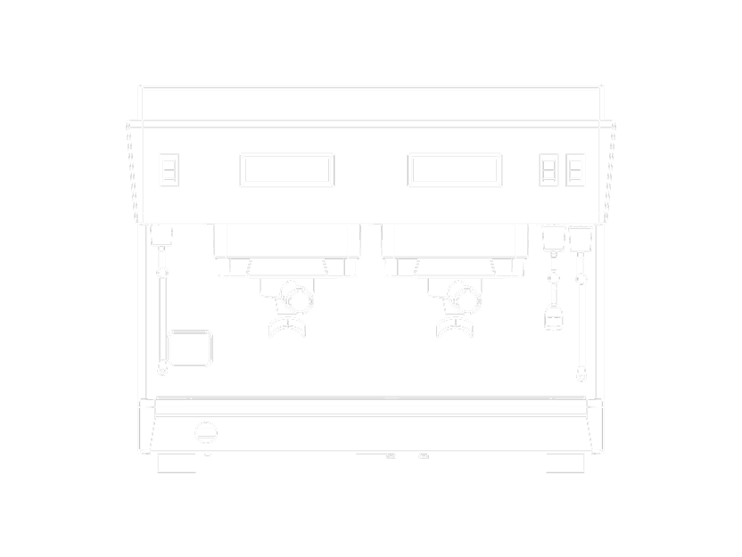 UNIC_Espresso_Machine_CLASSIC_2Groups_Technical_Drawing